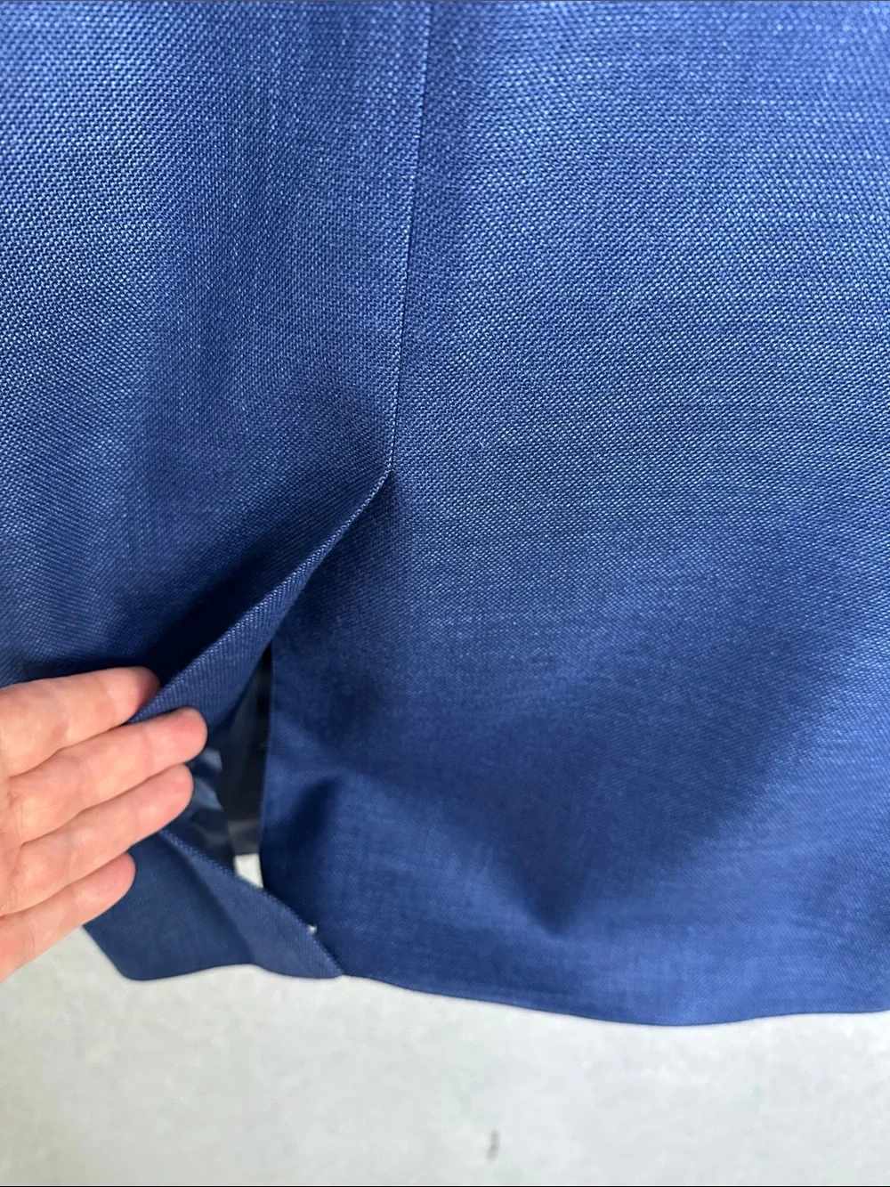 Lauren Ralph Lauren 54L Mens Blue Blazer Sport Coat Classic Fit Ultra Flex